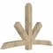Ekena Millwork Alberta Rough Sawn Timber Gable Bracket, Douglas Fir, 84"W x 53"H x 6"D x 6"F, 15/12 Pitch GBW084X53X0606ALB00RDF - alternate 3